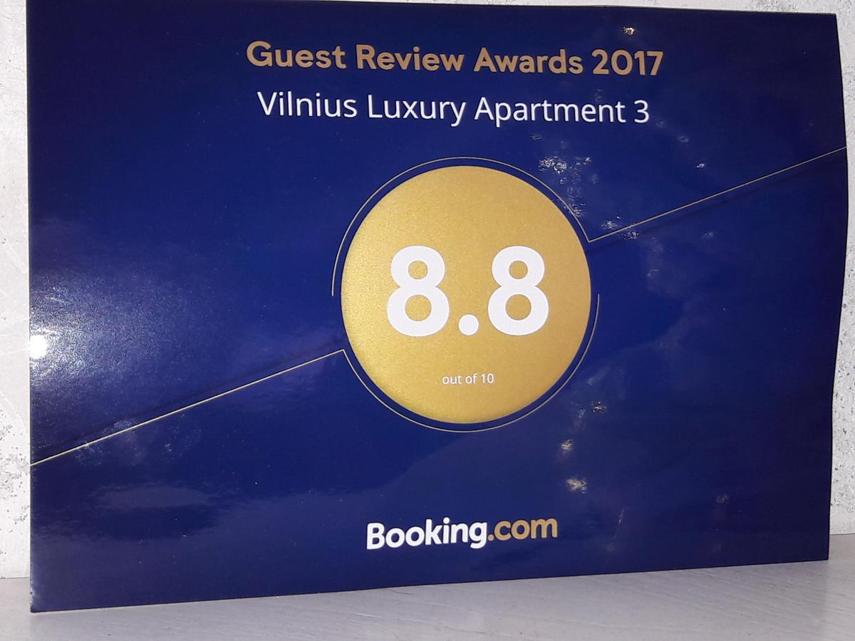 Vilnius Luxury Apartment 3 מראה חיצוני תמונה